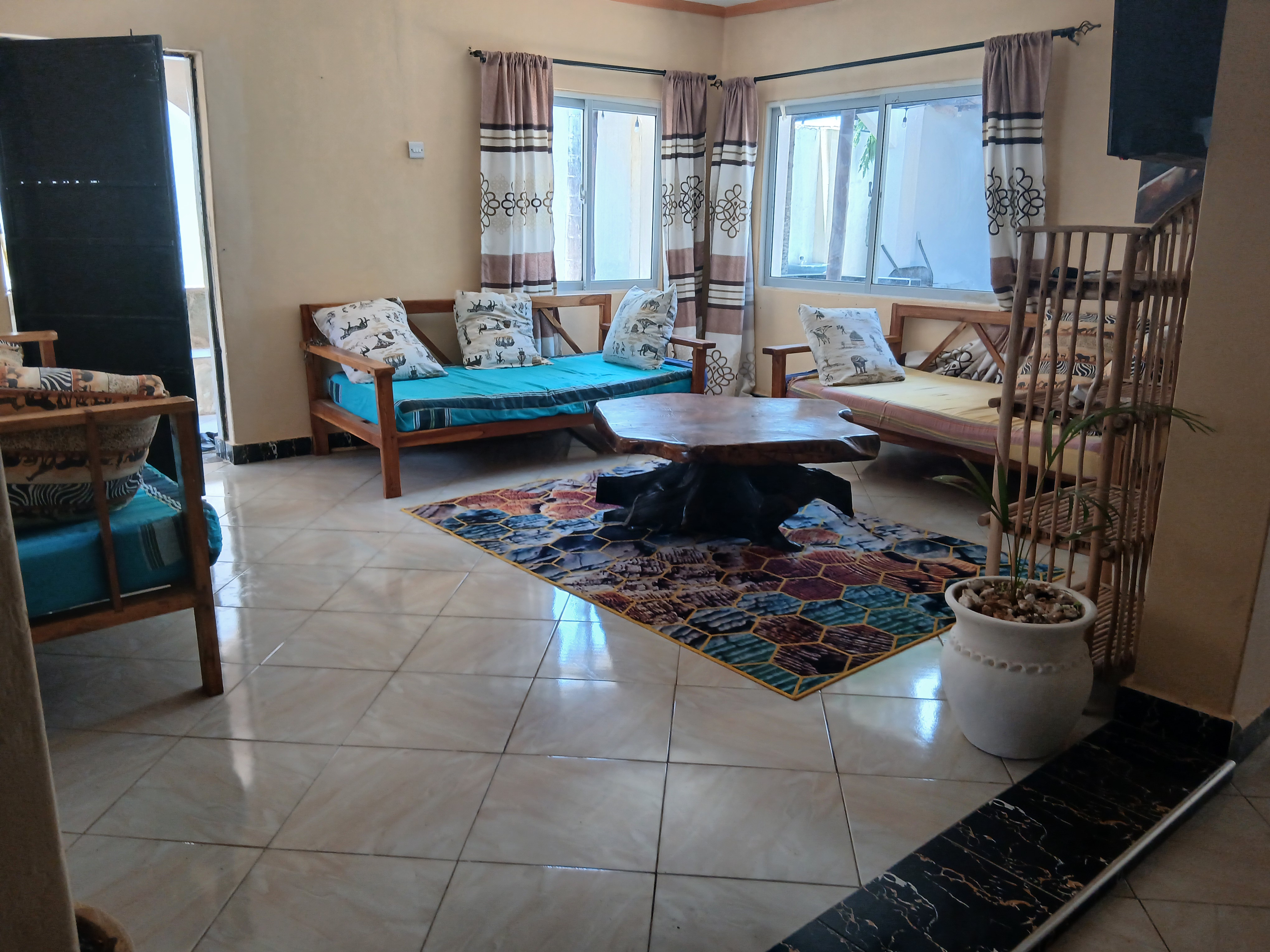 Magutu Villa exterior in Diani Beach